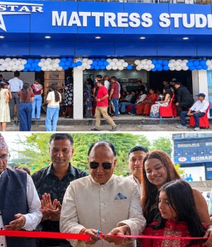 विराटनगरमा एक करोड लगानीमा फोर स्टार म्याट्रेस स्टुडियो सञ्चालन