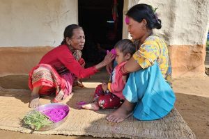 दसैँको टीकाको तेस्रो दिन पनि टीका थाप्ने र आशीर्वाद लिने क्रम जारी