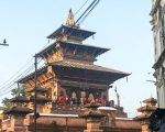 जीवित देवी कुमारीलाई तलेजु भवानीको दर्शन