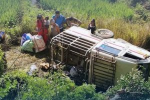 उदयपुरमा जिप दुर्घटना, १५ जना घाइते