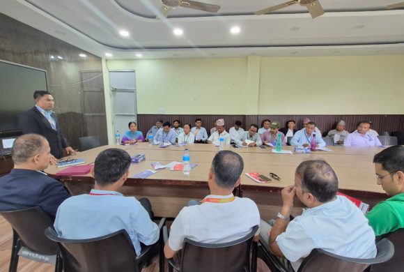 रंगेली नगरपालिकामा बीमासम्बन्धी छलफल तथा अन्तरक्रिया कार्यक्रम