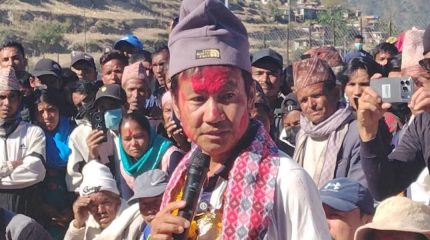 श्रम संस्कृति पार्टीका अध्यक्ष साम्पाङ हुम्लामा