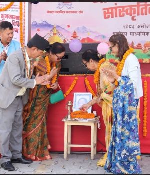 विशिष्ठ कलाकार भुवन, चैत्यदेवी र वसुन्धराद्वारा ‘साथी राइड’ शुभारम्भ