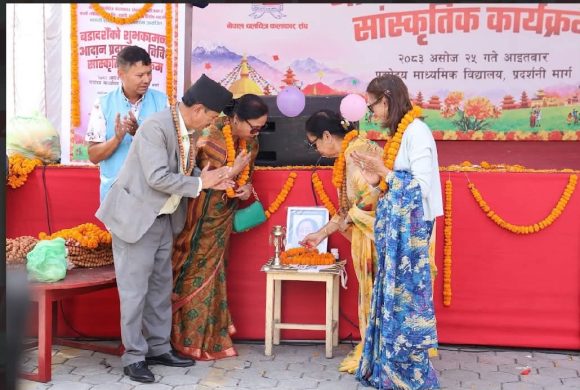 विशिष्ठ कलाकार भुवन, चैत्यदेवी र वसुन्धराद्वारा ‘साथी राइड’ शुभारम्भ